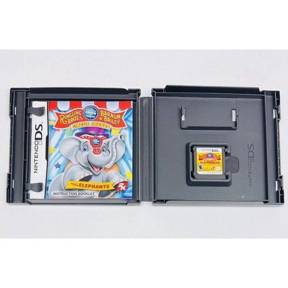 RINGLING BROS AND BARNUM & BAILEY Circus Elephants (Nintendo DS, 2009) COMPLETE - Picture 2 of 3